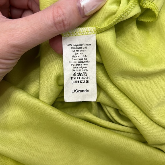 Lime green dress - Picture 4 of 4